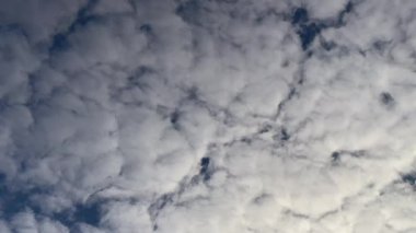 dense clouds and cloud movements in the sky