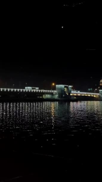 Şubat 2023 Eminonu Ilçesinden Galata Köprüsü Stanbul Manzarası Stanbul Görüldü — Stok video
