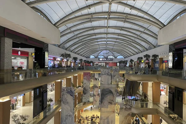 Atakoy Istanbul Turkey March 2023 Ataky Aplus Mall Interior View — стокове фото