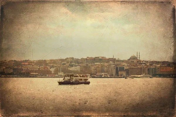 Κωνσταντινούπολη Τουρκία Κωνσταντινούπολη Είναι Ονειρική Πόλη Μεταξύ Των Ηπείρων Της — Φωτογραφία Αρχείου