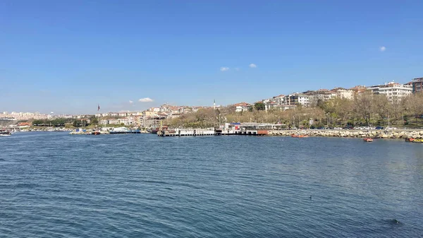 Avcılar Istanbul Türkiye 82023 Avclar Lçesi Nin Marmara Denizi Kıyısındaki — Stok fotoğraf