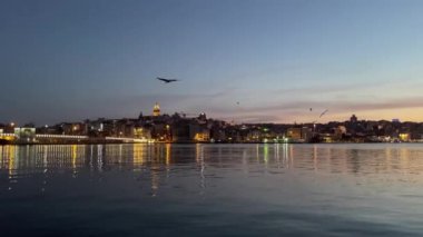 İstanbul 14. 2023 tarihli İstanbul Yarımadası, Türkiye, Türkiye. Tarih ve Kültür açısından zengin bir bölge. Sabahın erken saatlerindeki tarihi yarımadanın görüntüleri. Modern hayatı, tarihi ve kültürel değerleriyle..