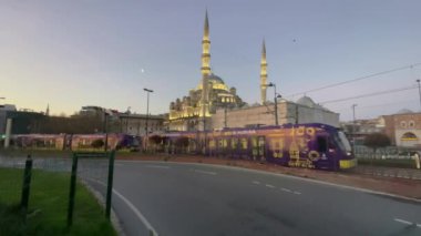 İstanbul 14. 2023 tarihli İstanbul Yarımadası, Türkiye, Türkiye. Tarih ve Kültür açısından zengin bir bölge. Sabahın erken saatlerindeki tarihi yarımadanın görüntüleri. Modern hayatı, tarihi ve kültürel değerleriyle..