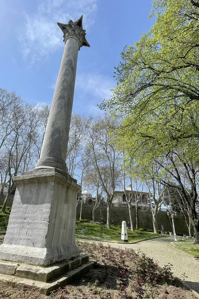 Κωνσταντινούπολη Τουρκία Απριλίου 2023 Gulhane Park Historical Park Located Istanbul — Φωτογραφία Αρχείου