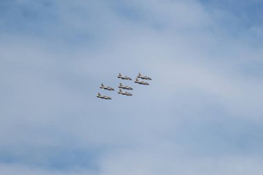 Yesilkoy, istanbul, Türkiye 30. 2023 Teknofest Havacılık, Uzay ve Teknoloji Festivali, Türkiye 'de düzenlenen havacılık, teknoloji ve uzay teknolojisi festivali..