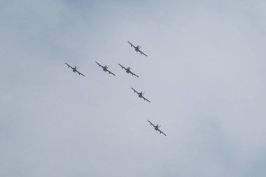 Yesilkoy, istanbul, Türkiye 30. 2023 Teknofest Havacılık, Uzay ve Teknoloji Festivali, Türkiye 'de düzenlenen havacılık, teknoloji ve uzay teknolojisi festivali..