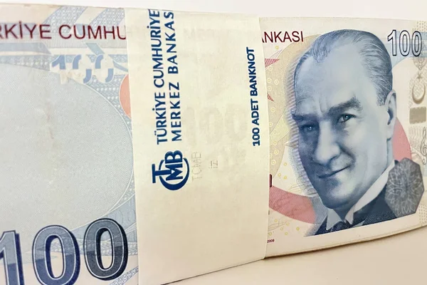 Istanbul Turecko Května 2023 Turecká Lira Oficiální Měnou Turecké Republiky — Stock fotografie