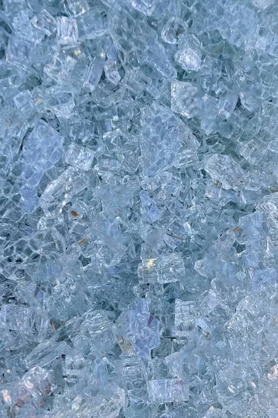 Abstracte Achtergrond Van Gebroken Glas Met Scheuren Veel Gaten — Stockvector