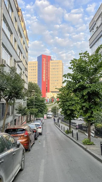 ボンティ イスタンブール トルコ 2023年5月26日 午前中にアドレス指定された家具や装飾センターの外観 — ストック写真