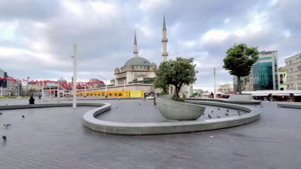 Istanbul Türkei Juni 2023 Taksim Square Istanbuls Pulsierendes Epizentrum Der — Stockvideo
