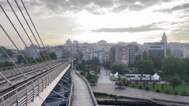 Isztambulban Törökországban Június 2023 Álom Város Isztambulban Kilátás Régi Város — Stock videók