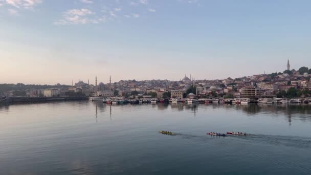 Istanbul Turkey June 2023 Dream City Istanbul View Old City — Stock Video
