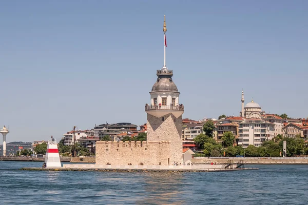 Bosporus Istanbul Turkey June 2023 ความงดงามอ าหลงใหลของบอสโฟร สของอ มมองบอสโฟร สจากเส — ภาพถ่ายสต็อก