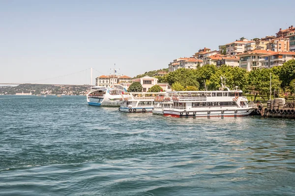 Bósforo Estambul Turquía Junio 2023 Encantadora Belleza Del Bósforo Estambul — Foto de Stock