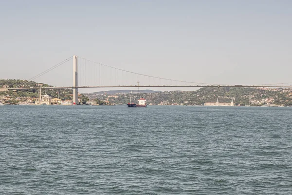 Bosporus Istanbul Türkei Juni 2023 Die Bezaubernde Schönheit Des Bosporus — Stockfoto