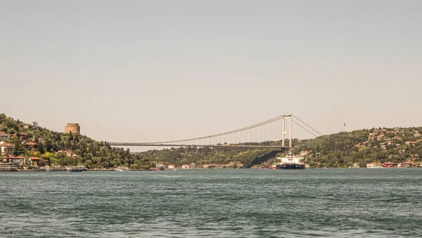 Bosporus Istanbul Turkije Juni 2023 Betoverende Schoonheid Van Istanboel Bosporus — Stockfoto