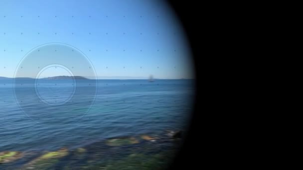 Faszinierende Ausblicke Auf Das Marmarameer Und Die Prinzeninseln Istanbul Sommer — Stockvideo
