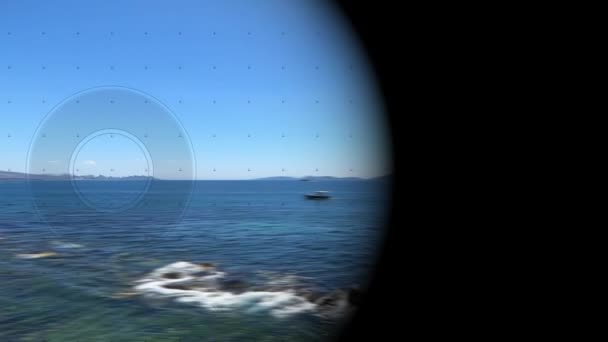 Captivating Views Marmara Sea Prince Islands Istanbul Summer Viewfinder — Stock Video