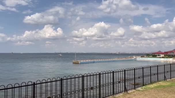 Fenerbahce Stambuł Turcja Września 2023 Widok Morze Marmara Parku Fenerbahce — Wideo stockowe