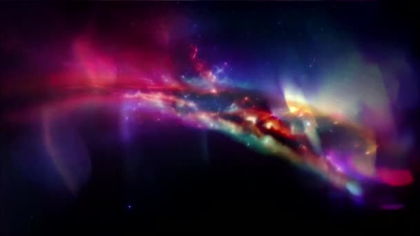 Abstract Animated Background Video Colorful Motion Effects Creates Fascinating Atmosphere — Stock Video