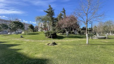 Atakoy, İstanbul, Türkiye. 4 bin 2024. İstanbul 'un banliyölerinden biri olan Atakoy ilçesi, modern konutları ve yeşil doğasıyla.