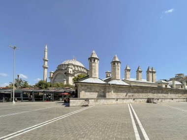 Istanbul Turkey. July 6, 2024. The Nuruosmaniye Mosque, An 18th-century Ottoman mosque located in the emberlita neighbourhood of Fatih district in Istanbul, Turkey, which was inscribed in the Tentative list of World Heritage Sites in Turkey in 2016. clipart