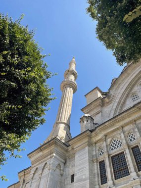 Istanbul Turkey. July 6, 2024. The Nuruosmaniye Mosque, An 18th-century Ottoman mosque located in the emberlita neighbourhood of Fatih district in Istanbul, Turkey, which was inscribed in the Tentative list of World Heritage Sites in Turkey in 2016. clipart