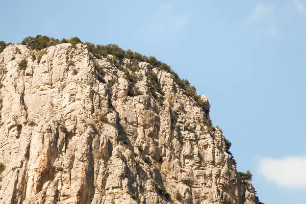 Stock image Harmankaya Canyon, Bilecik, Turkey. Harmankaya Canyon is located in Harmankaya Nature Park. Magnificent natural scenery, hills and rocks in which the canyon is located.