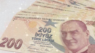 Türk 200 Lirası banknotları, para birimine yakından bakış.