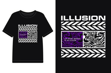 Soyut Urban Streetwear Typography Design, Urban Streetwear Design, Geometric Street Style typography street wear Tişört, kapüşon ve poster için uygun