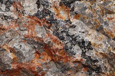 Doğal pürüzlü granit deseni yakın plan. Arkaplan kullanımı için doku