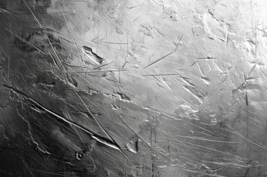 Silver 'ın resmi eski metal levhayı yakından çizmiş. Arkaplan kullanımı için doku