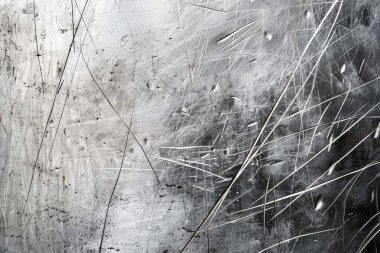 Silver 'ın resmi eski metal levhayı yakından çizmiş. Arkaplan kullanımı için doku
