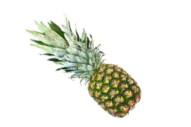 Tropikal ananas meyvesine yakın çekim,