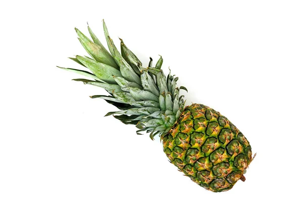 Zbliżenie Owoców Tropikalnych Ananasów — Zdjęcie stockowe