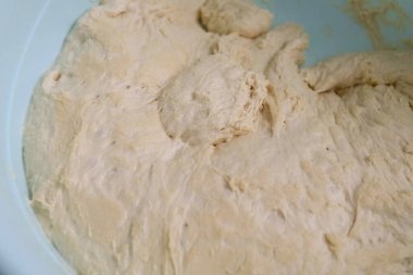 buğday unlu hamur, mayalanmış hamur mayalanmış ve olgunlaşmış hamur.,