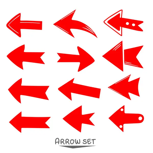 kırmızı ok beyaz arka plana ayarlandı