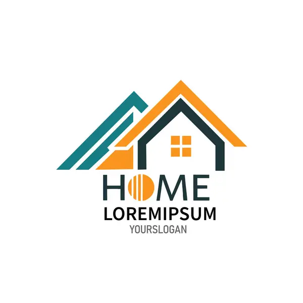  Beyaz arkaplanda logo evi