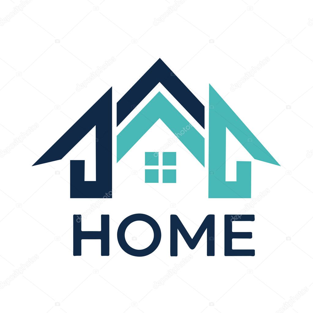 Logo home on white background