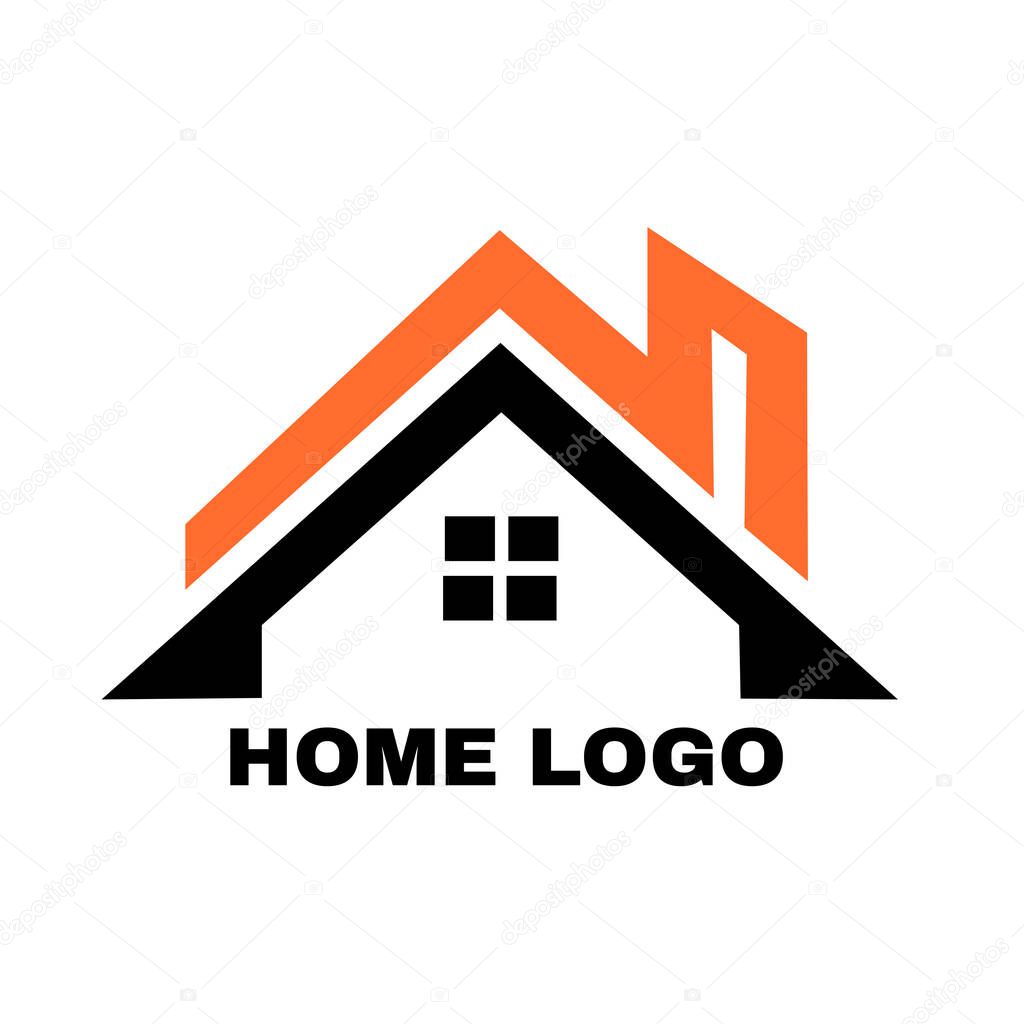 Logo home on white background
