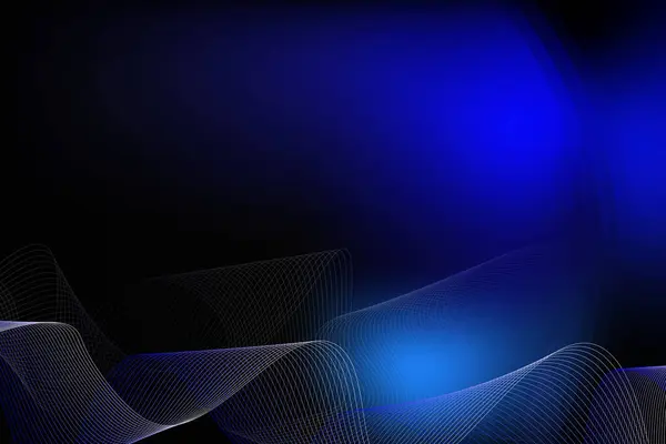 Soyut dalga mavi eğimli arkaplan