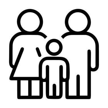  JPG PNG SVG EPS üzerindeki aile simgesi