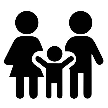  JPG PNG SVG EPS üzerindeki aile simgesi