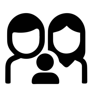  JPG PNG SVG EPS üzerindeki aile simgesi