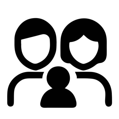  JPG PNG SVG EPS üzerindeki aile simgesi