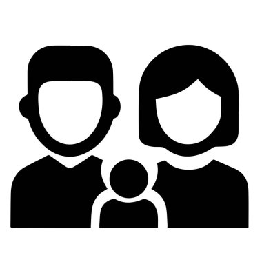  JPG PNG SVG EPS üzerindeki aile simgesi