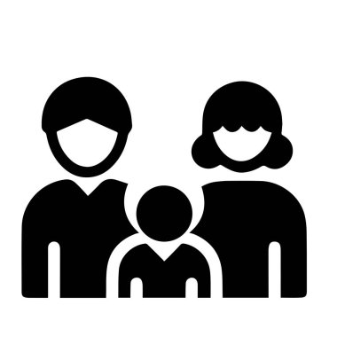  JPG PNG SVG EPS üzerindeki aile simgesi