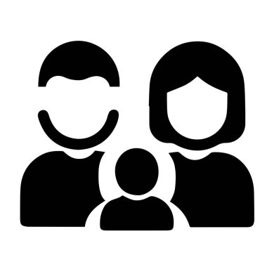  JPG PNG SVG EPS üzerindeki aile simgesi