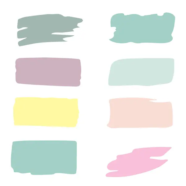 Renkli ve beyaz çerçeveler dizisi