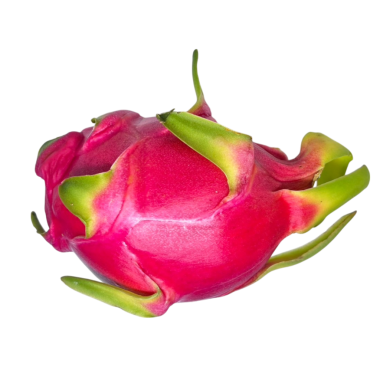 Beyaz arkaplanda Ejder Meyvesi